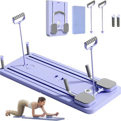 🧘‍♀️✨ Tabla de Pilates Multiusos Plegable – Entrena Todo tu Cuerpo Donde Quieras 💪
