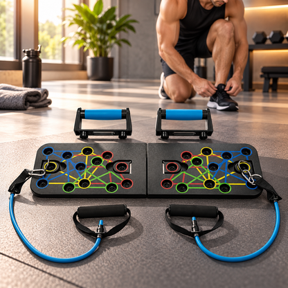 💪 TABLA MULTIFUNCIONAL DE FLEXIONES: ORGANIZA TU RUTINA EN UNA SOLA BASE