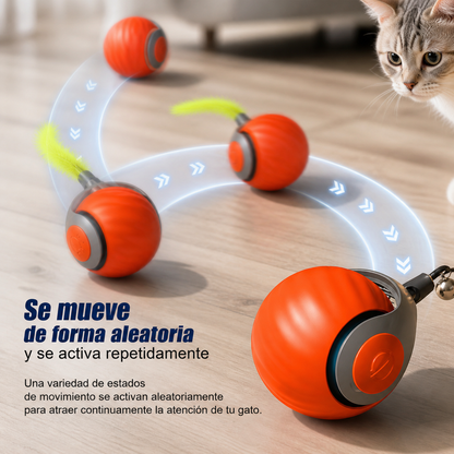 🐾 Pelota Interactiva Inteligente para Gatos🐱 - 🔋Recargable
