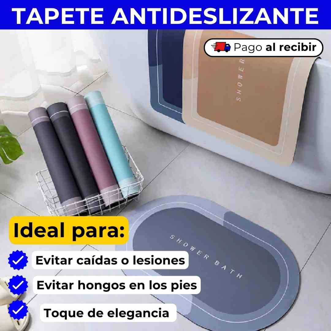 TAPETE ANTIDESLIZANTE ABSORBENTE