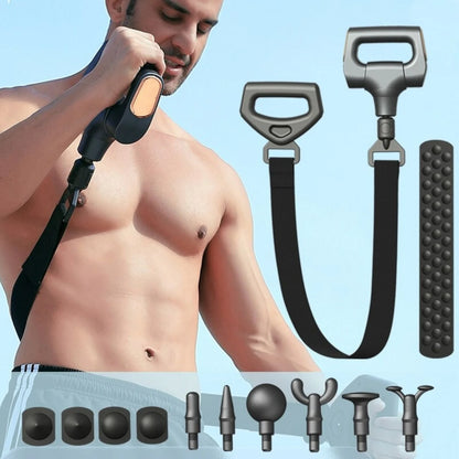 Masajeador Eléctrico VibraBand para Piernas, Brazos y Espalda con Vibración 💆‍♂️⚡